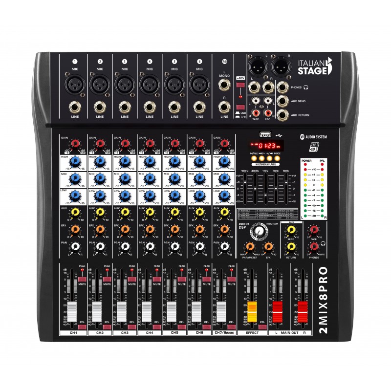 ITALIAN STAGE IS 2MIX8PRO Distributed Product